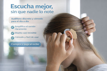 AUDÍFONO PARA LA SORDERA