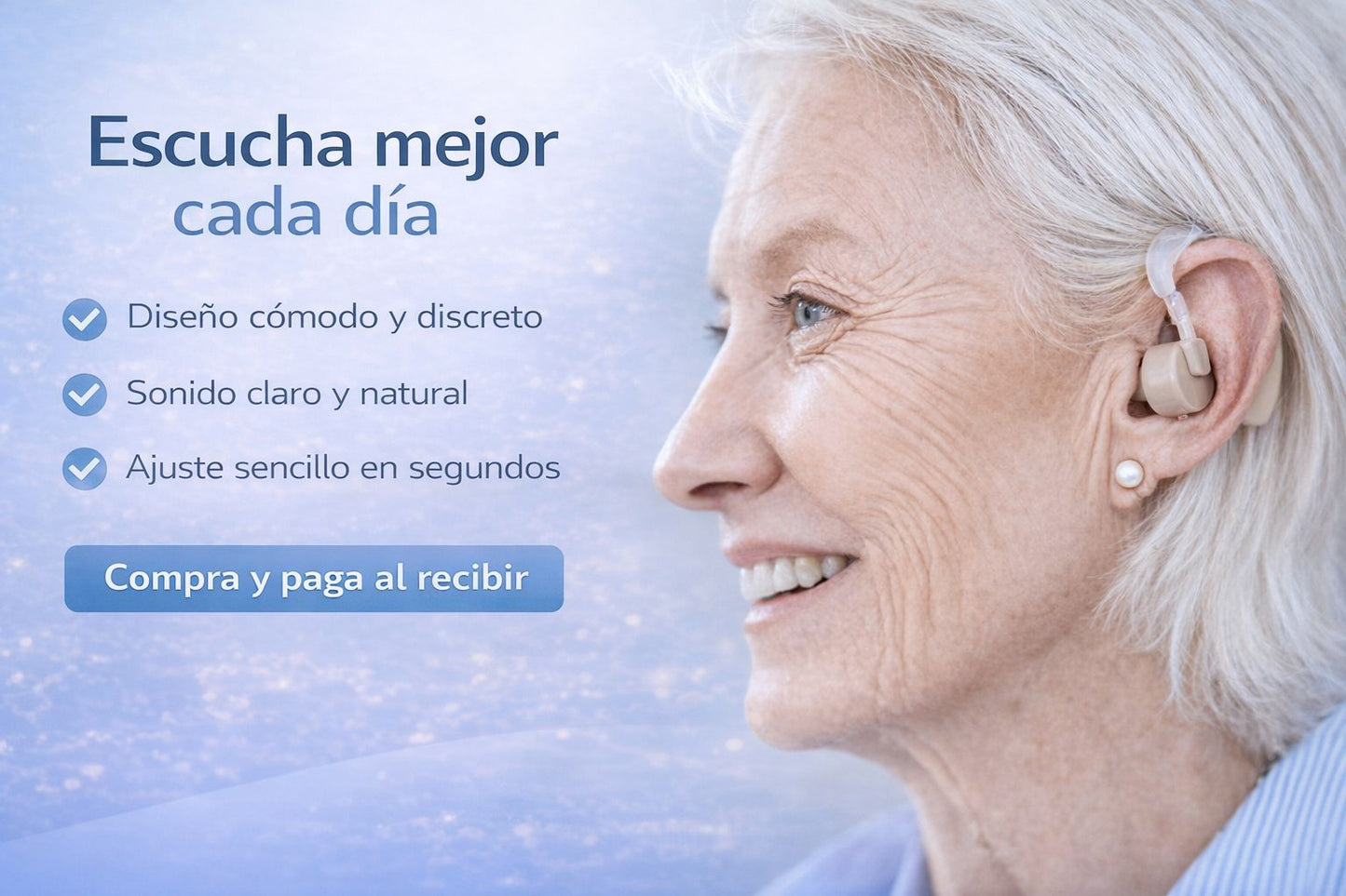AUDÍFONO PARA LA SORDERA