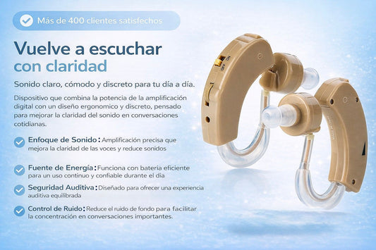 AUDÍFONO PARA LA SORDERA